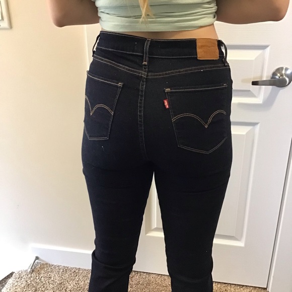 Levi's Denim - Levi’s 724 size 31 high rise straight dark wash jeans